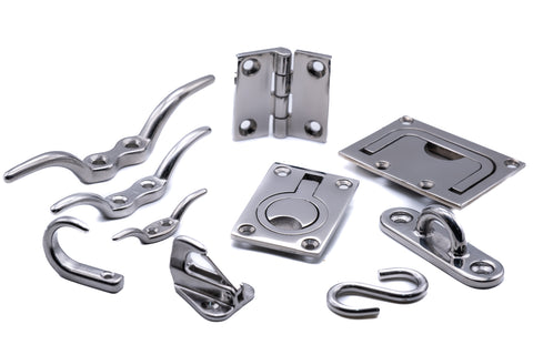 stainless steel marine grade boat deck hardware fittings fasteners