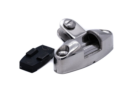 universal deck hinge fitting pivot for boat canopys sprayhood and bimini