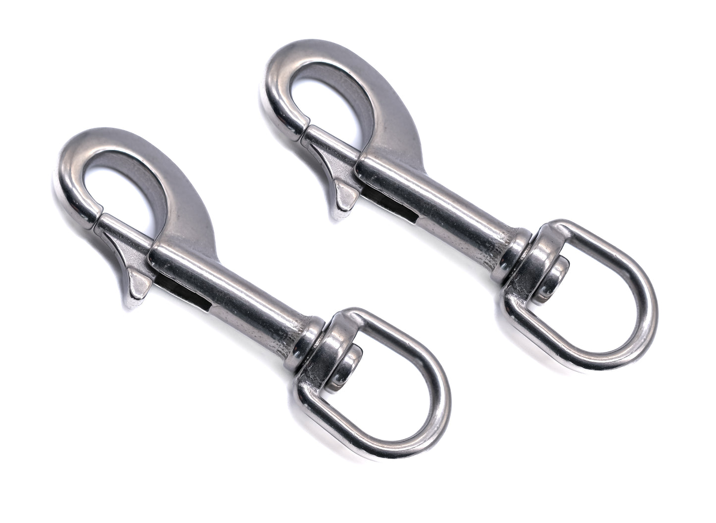 Dog lead trigger snap hook collar harness stainless steel non rust 316 A4 marine grade