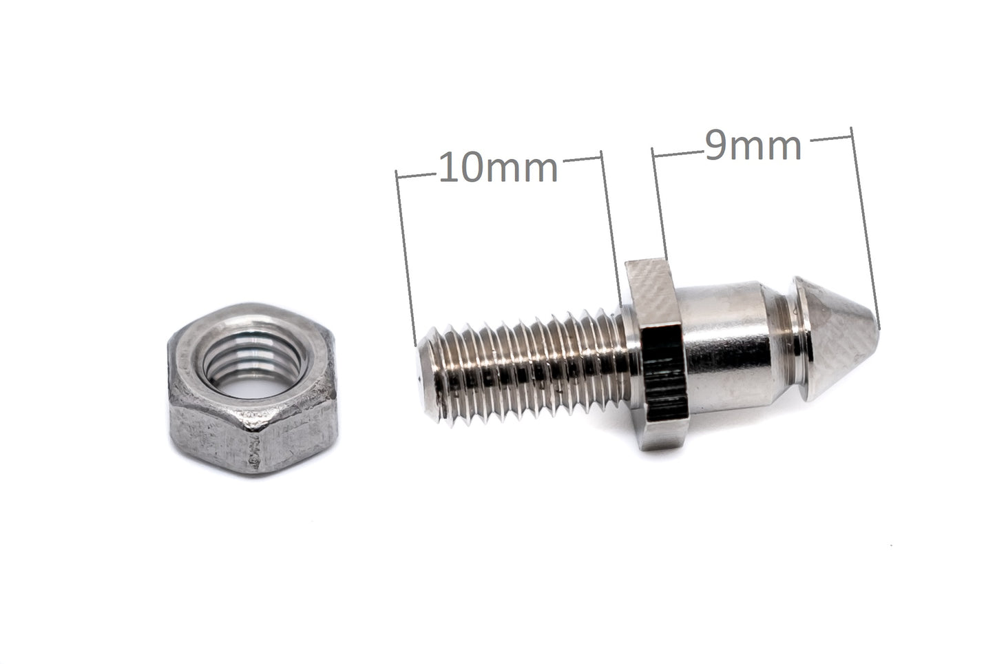 Lift the Dot Fastener Set – Socket, Washer & M5 × 10mm Threaded Stud