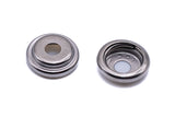 Canvas to deck press snap fastener kit 316 A4 stainless steel marine grade 5/8" screw stud