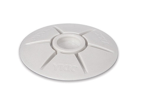 YKK Snad SOCKET 40mm white domed press snap self adhesive fastener