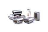 copper ferrules crimps for stainless steel wire rope marine grade nickel plated