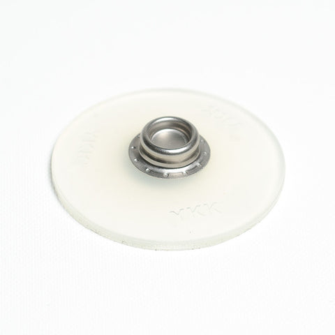 YKK Snad STUD 40mm clear flexi domed press snap self adhesive fastener