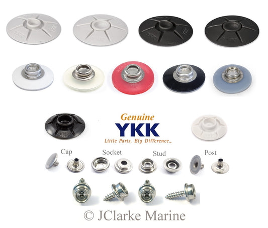 YKK Snad self adhesive snap fasteners with 3m tape