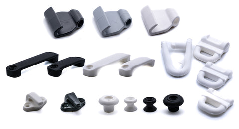 lacing buttons plastic bridges and hooks for boat cover