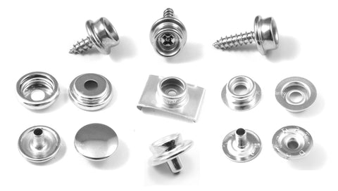 snap fasteners stainless steel snaps poppers fastener boat cover canopy