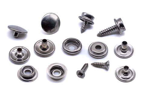 press studs snap fasteners 316 a4 marine grade stainless steel