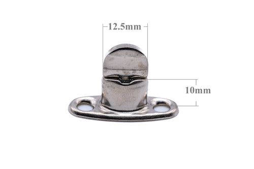 Standard Turnbutton 10mm 2 hole base stud