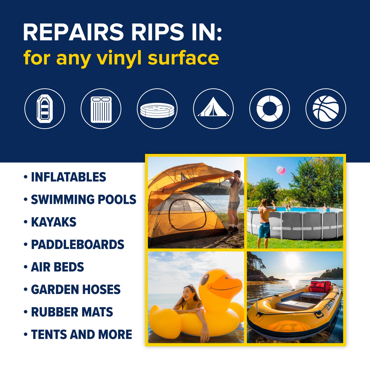 One Seal inflatable puncture repair kit