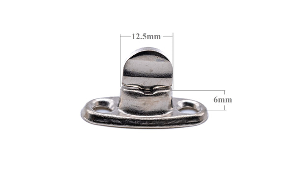 Standard Turnbutton fastener 6mm 2 hole base stud