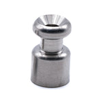 Stainless steel lacing button long Type D 316 A4 marine grade