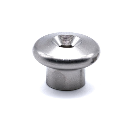 Stainless steel lacing button mushroom