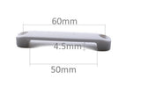 Nylon webbing bridge footmans loop 25mm 50mm black and white for boat canopy battery strap