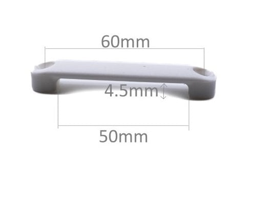 Nylon webbing bridge footmans loop 25mm 50mm black and white for boat canopy battery strap