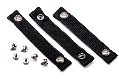 Wheelie bin lid lock strap for strong winds