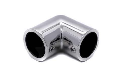 90 degree bend fitting for rail connector boat canopy cover tubing 1" 7/8"