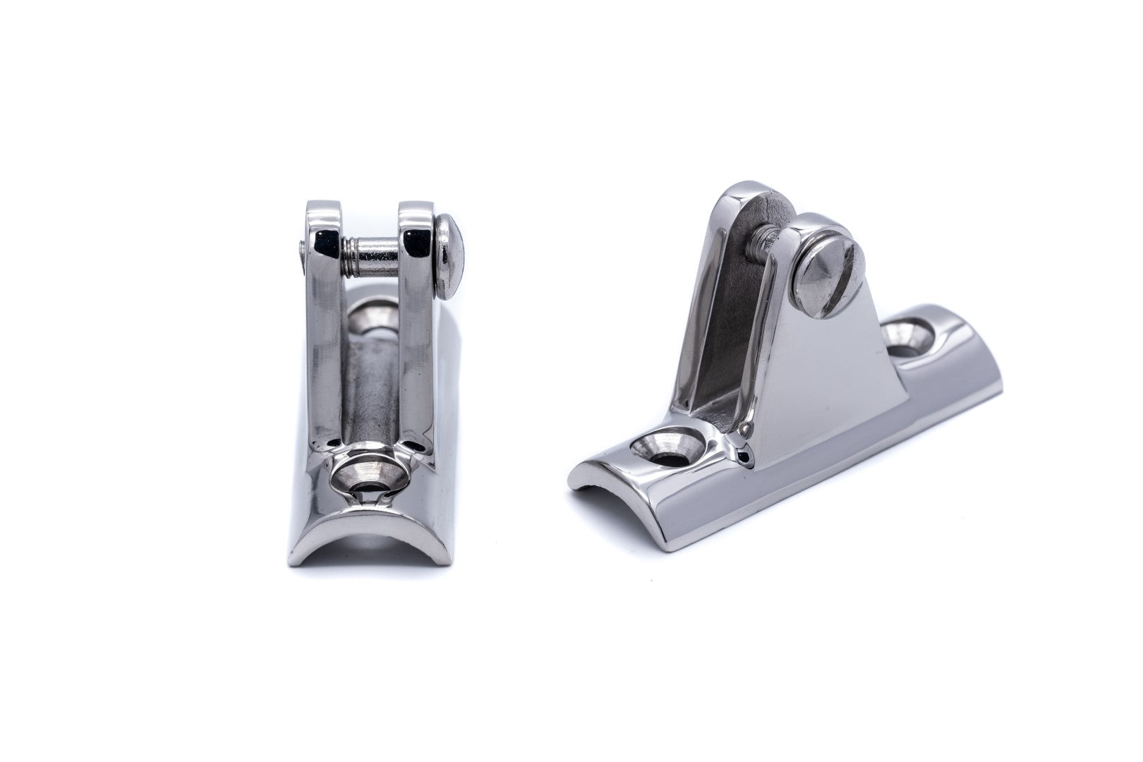 concave deck hinge fitting boat cover canopy sprayhood bimini base