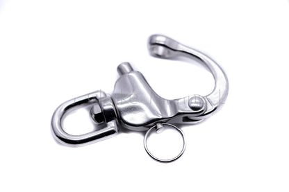 Spinnaker snap shackle 70mm and 87mm quick release A4 316 stainless steel