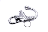 Spinnaker snap shackle 70mm and 87mm quick release A4 316 stainless steel