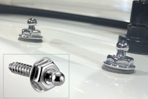 Loxx fastener threaded stud M5 x 10mm stainless steel