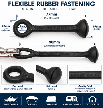 Sherborne rubber guy 77mm