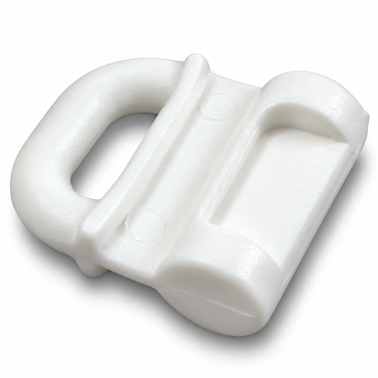 White Nylon Sail Slides – Low Friction Sail Track Slugs