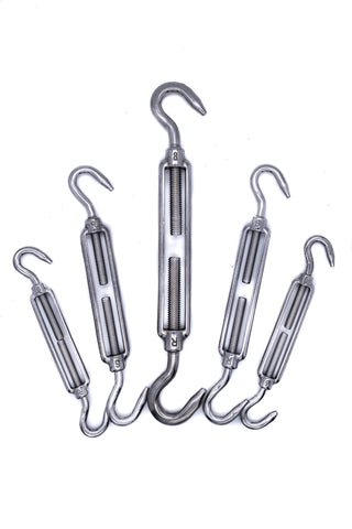 Stainless steel turnbuckle rigging screw hook to hook 316 A4 marine grade
