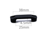 Nylon webbing bridge footmans loop 25mm 50mm black and white for boat canopy battery strap