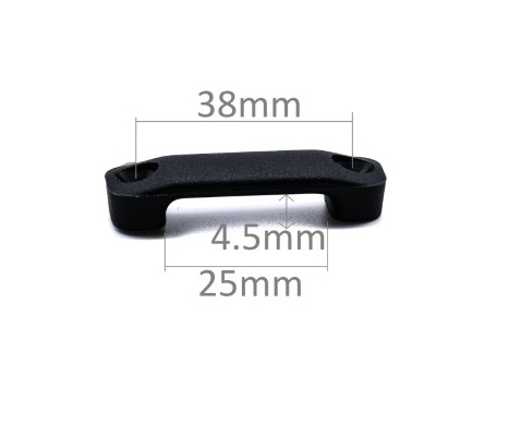 Nylon webbing bridge footmans loop 25mm 50mm black and white for boat canopy battery strap