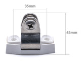 Bimini pivot deck hinge boat cover canopy sprayhood tubing fitting