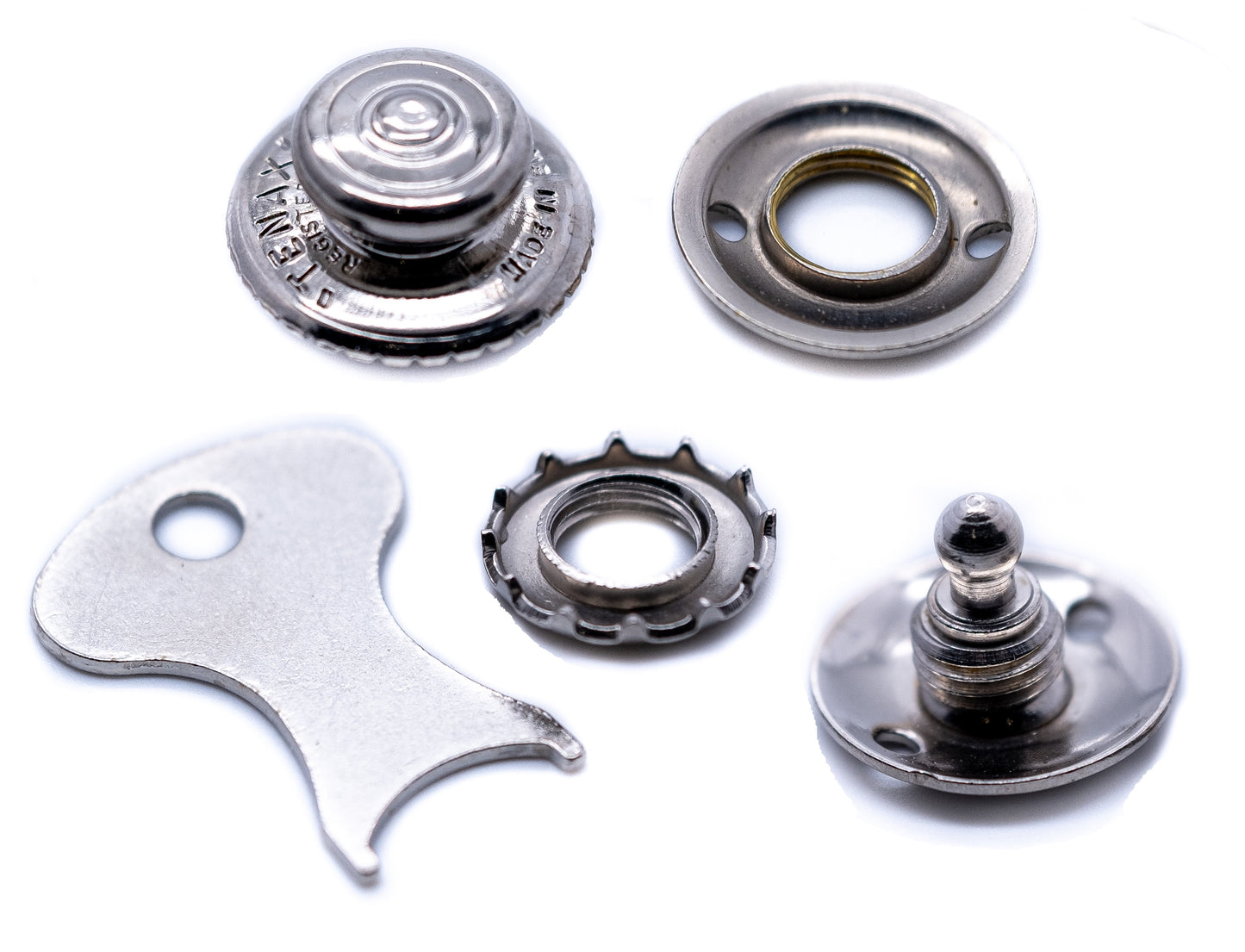 Tenax fastener button and cloth peg set