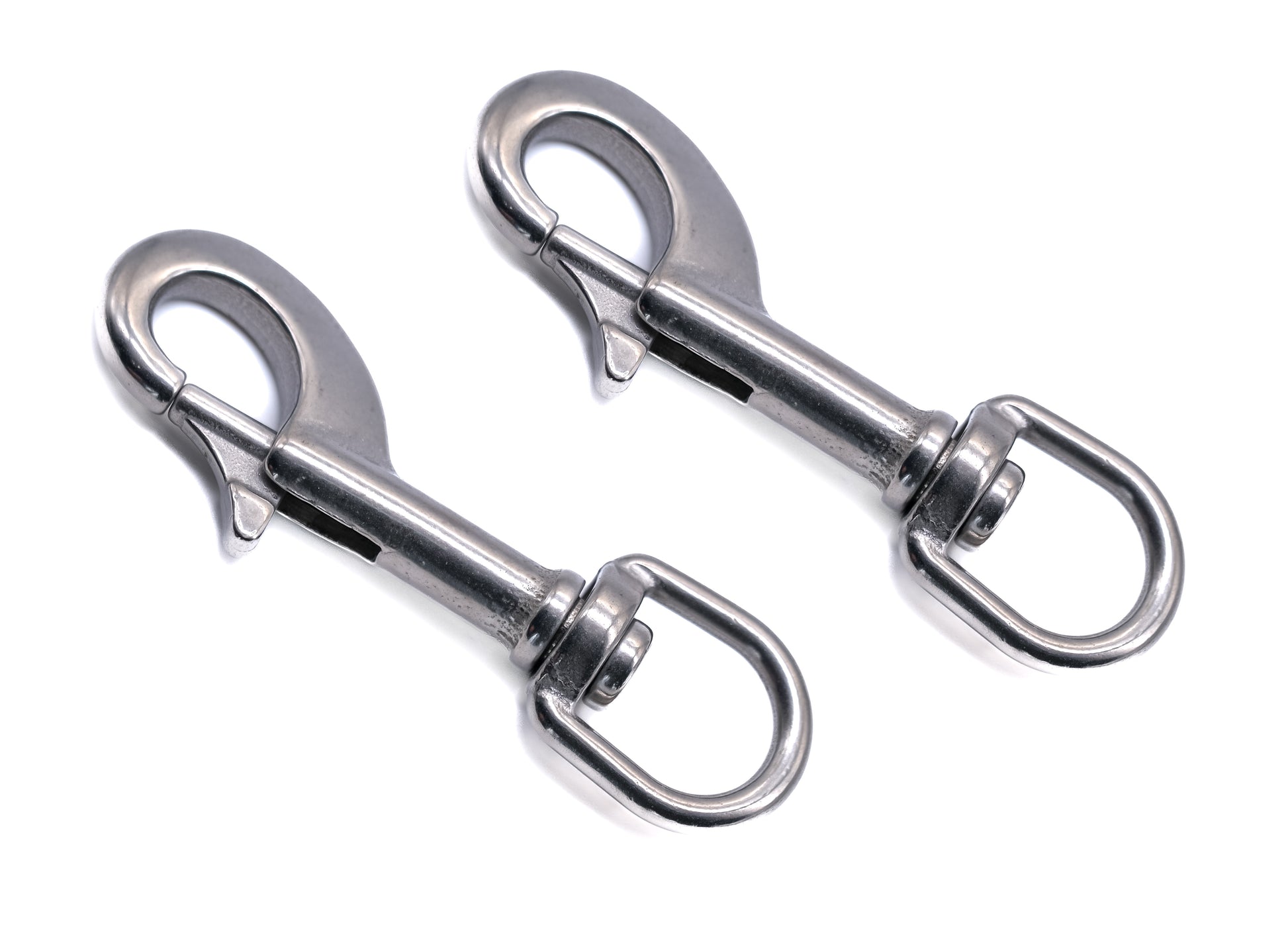 Dog lead trigger snap hook collar harness stainless steel non rust 316 A4 marine grade