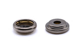 Durable DOT press snap fastener kit brass nickel plated canvas to deck 5/8" long screw with tools
