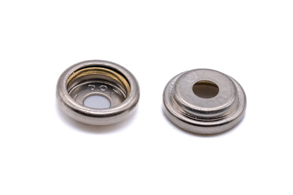 Durable DOT press snap fastener kit brass nickel plated canvas to deck 3/8" screw refill kit
