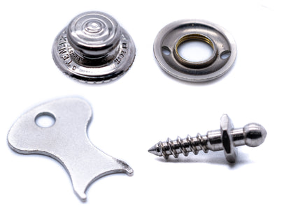 Tenax fastener bTenax fastener button and woodscrew stud setutton and woodscrew stud set