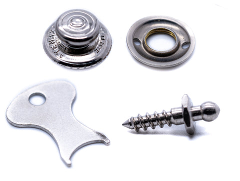Tenax fastener bTenax fastener button and woodscrew stud setutton and woodscrew stud set