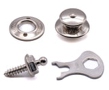 LOXX® Fastener Set – Nickel Plated Top Button & Stainless Steel Screw Stud