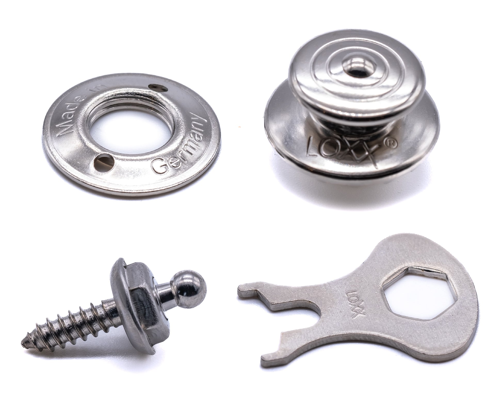loxx fastener set kit made in germany