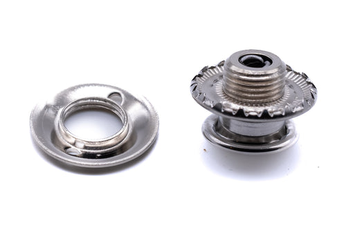 Loxx fastener upper part large cap stainless steel hybrid