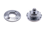 Loxx fastener lower part for fabric brass chrome plated