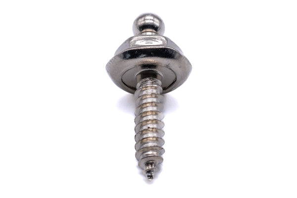 Loxx fastener screw stud 4.2mm x 16mm brass nickel plated