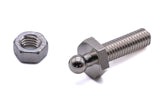 Loxx fastener threaded stud M5 x 16mm brass nickel plated