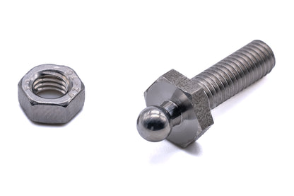 Loxx fastener threaded stud M5 x 16mm stainless steel