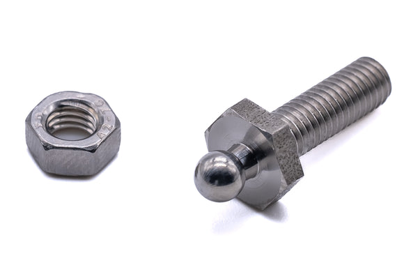 Loxx fastener threaded stud M5 x 16mm stainless steel
