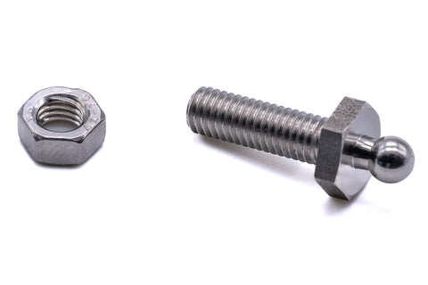 Loxx fastener threaded stud M5 x 16mm stainless steel