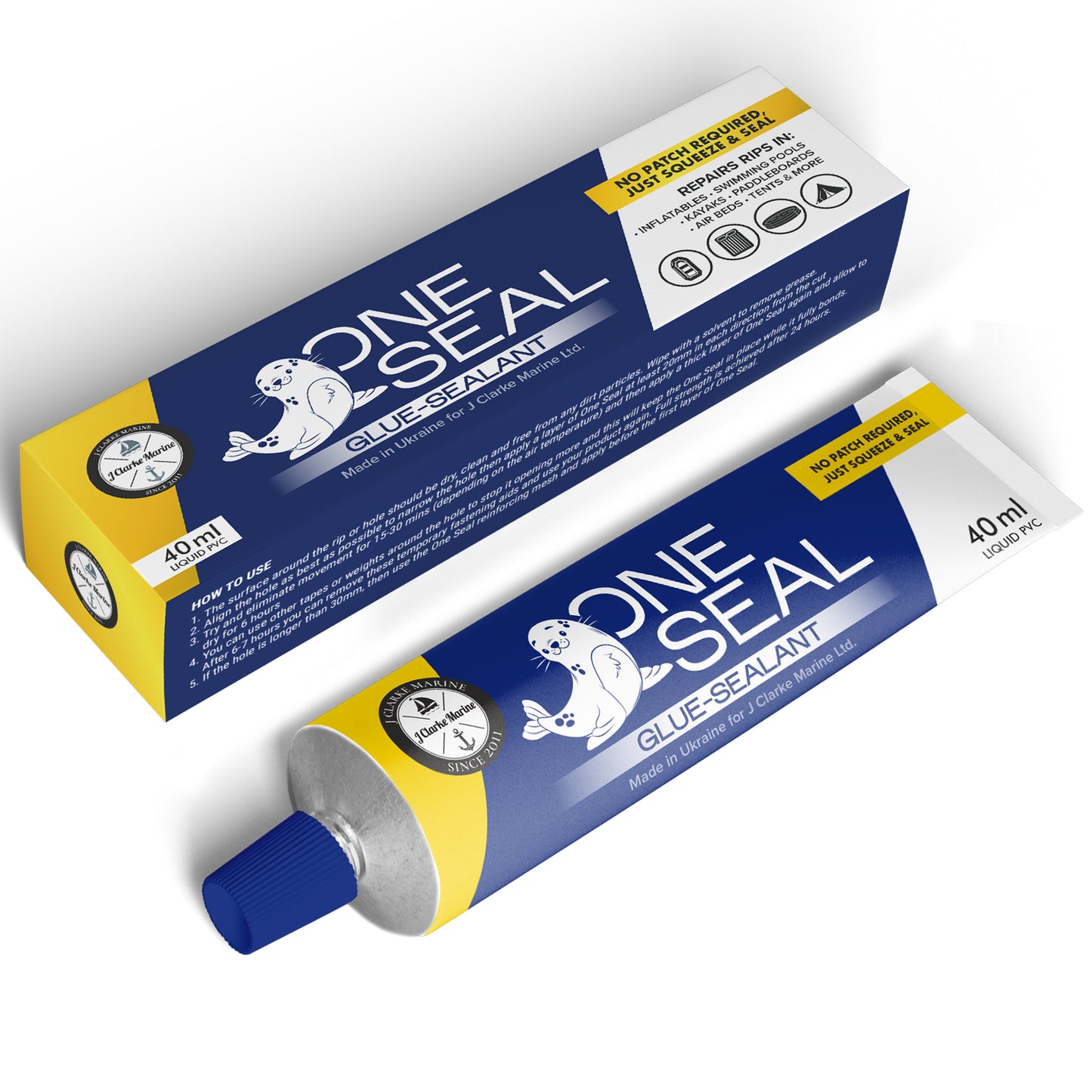 One Seal inflatable puncture repair kit