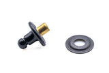 Military black Lift the dot fastener rivot stud and plate (Cloth to cloth)