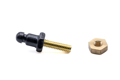 Military black Lift the dot threaded stud fastener 8/32 UNC