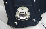 Loxx fastener upper part large cap black chrome plated